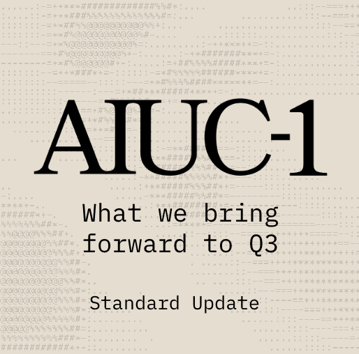 What we bring forward to Q3 - Standard Update