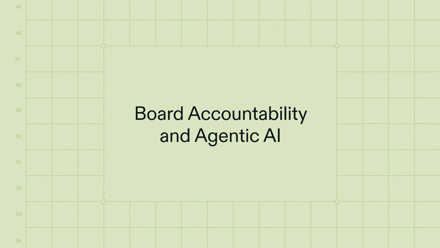 Whitepaper: 2026 – Board Accountability and Agentic AI