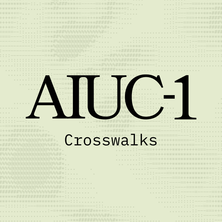 Regional US crosswalks announcement